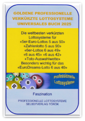 Universales Buch 2025: Lottosysteme für alle Lottos